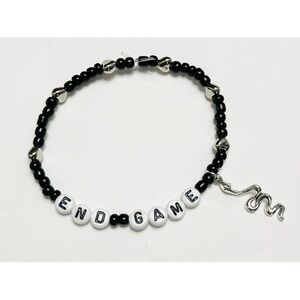 Taylor Swift Eras Tour Friendship Bracelet End Game Reputation with Snake Charm